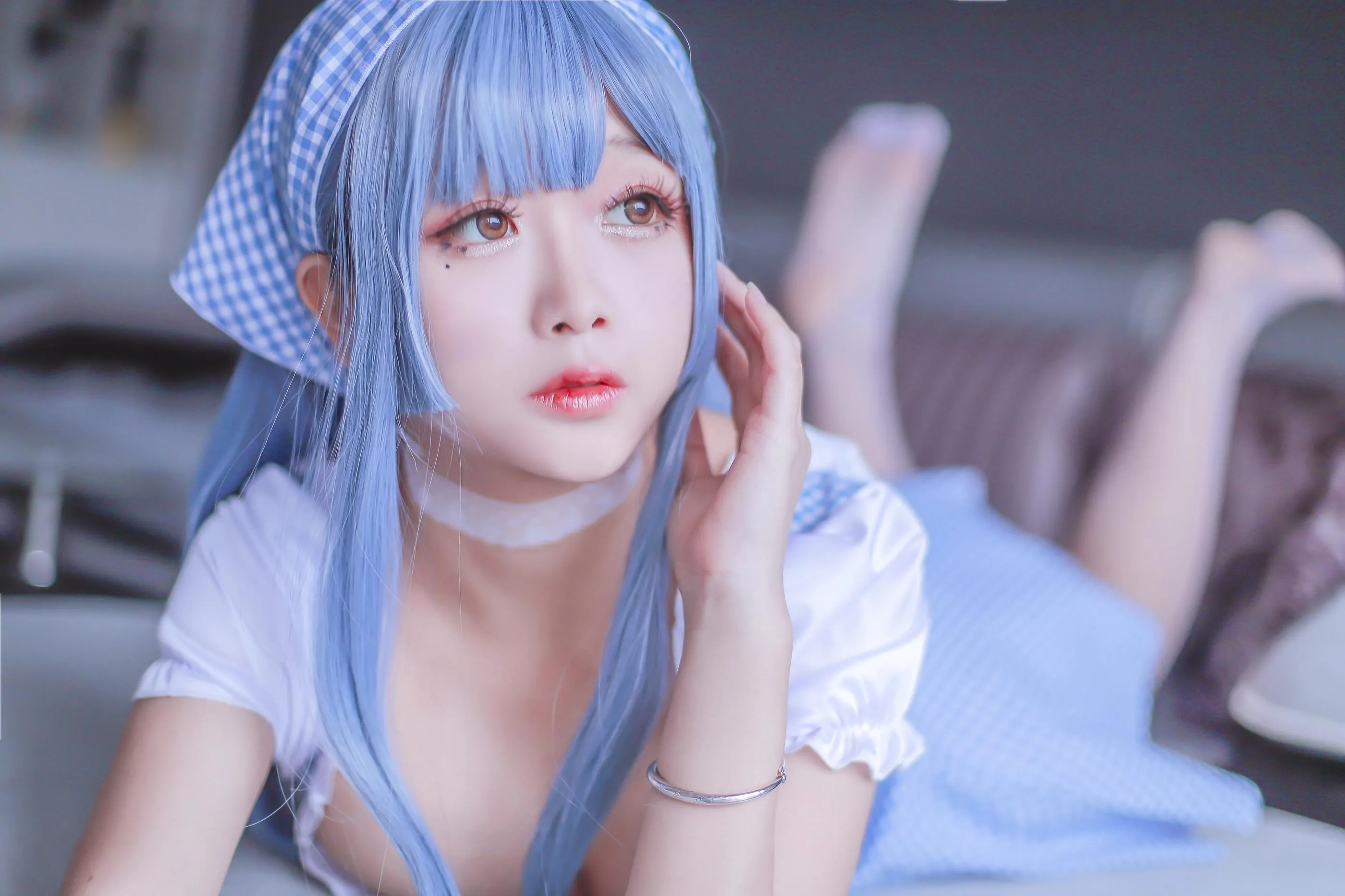 日奈娇 – NO.08 蓝色女仆 [46P]插图8